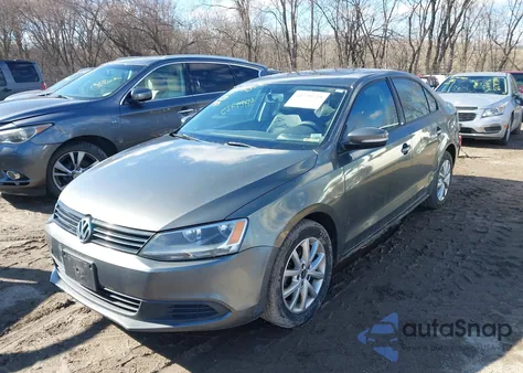 2012 Volkswagen Jetta 2.5L Se из США, поврежденный, VIN 3VWDX7AJ7CM307516